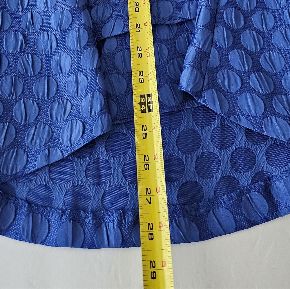IC By Connie K Large Blue Blazer Jacket Long Sleeve Designer - Picture 8 of 10